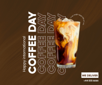 Ice Coffee Day Facebook Post