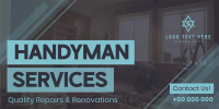 Handyman Services Twitter Post