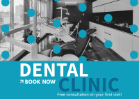 Modern Dental Clinic Postcard