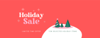 Holiday Countdown Sale Facebook Cover