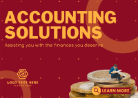 Accounting Specialist Postcard example 1