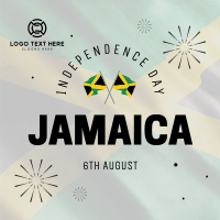 Jamaica Independence Day Instagram Post Design