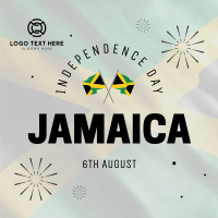 Jamaica Independence Day Instagram Post