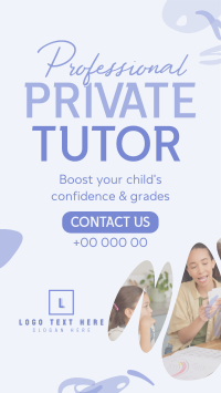 Private Tutor Facebook Story