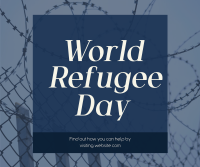 Help Refugees Facebook Post