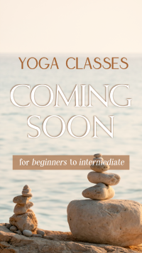 Yoga Classes Coming Instagram Reel Image Preview