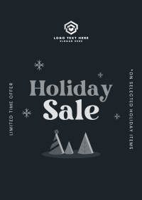 Holiday Countdown Sale Poster