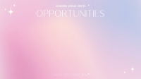 Dream Sparkling Gradient Zoom Background