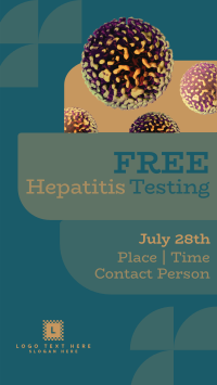 Geometrical Hepatitis Testing Instagram Reel