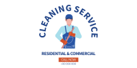 Janitorial Service Twitter Post