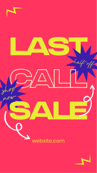 Final Call Discounts Facebook Story