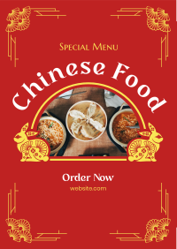 Dim Sum Flyer example 4