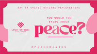 Contemporary United Nations Peacekeepers Animation