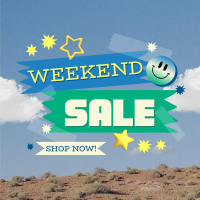 Fun Weekend Sale Instagram Post