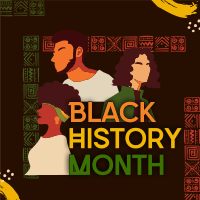 African Black History Instagram Post Design