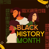 African Black History Instagram Post