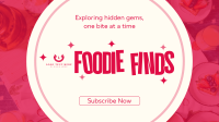 Quirky Foodie Vlog YouTube Banner