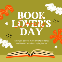 Book Lover’s Day Linkedin Post example 1