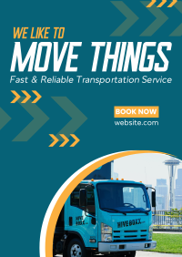 Trucking Service Company Flyer