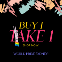 World Pride Sydney Promo Linkedin Post