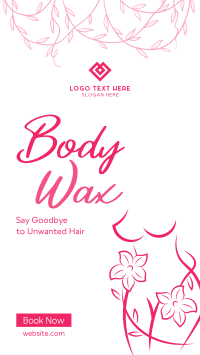 Body Waxing Service Facebook Story