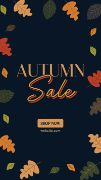 Deep  Autumn Sale Instagram Reel Image Preview