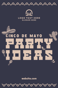 Cinco de Mayo Stickers Pinterest Pin Image Preview