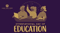 Students International Education Day Animation