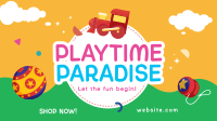 Playtime Toy Sale Facebook Event Cover