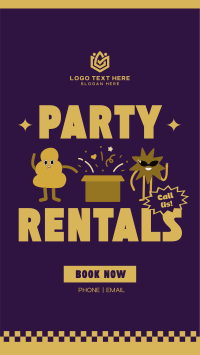 Mascot Party Rental Instagram Reel Design