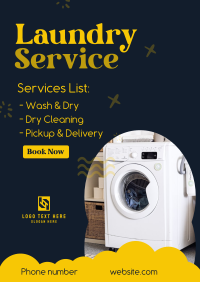 Dry Cleaning Flyer example 3