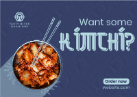 Order Healthy Kimchi Postcard Image Preview