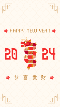 Year of the Dragon Instagram Reel Design