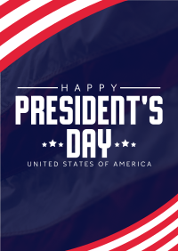 Presidents Day USA Poster