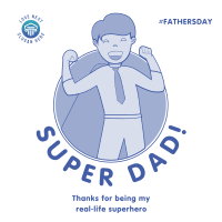 Super Dad Instagram Post Image Preview