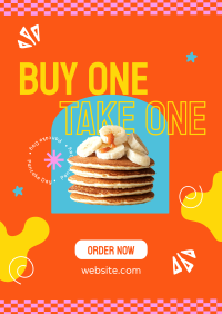 Pancake Day Promo Flyer