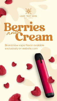 Berries and Cream YouTube Short Image Preview