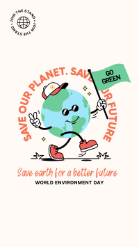 World Environment Day Mascot Facebook Story