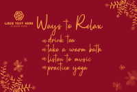 Ways to relax Pinterest Cover