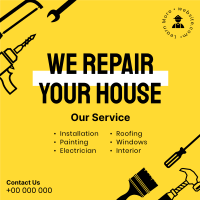 Your House Repair Instagram Post