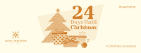 Exciting Christmas Countdown Facebook Cover Image Preview