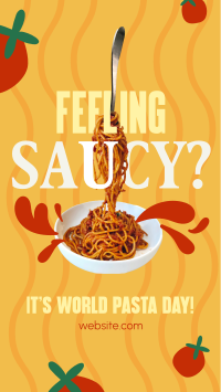 World Pasta Day Instagram Story