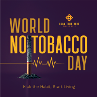 No Tobacco Day Linkedin Post