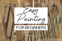Painting for Beginners Pinterest Cover