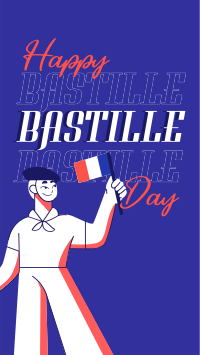 Hey Hey It's Bastille Day Instagram Story