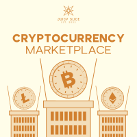 Cryptocurrency Market Instagram Post Image Preview