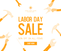 Labor Day Sale Facebook Post