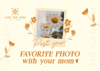 Mother's Day Photo Postcard