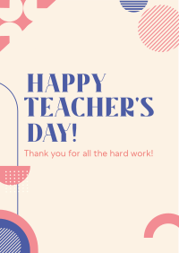 Generic Teacher Greeting Flyer