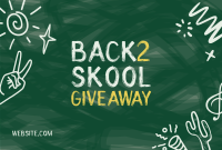 Back 2 Skool Pinterest Cover Image Preview